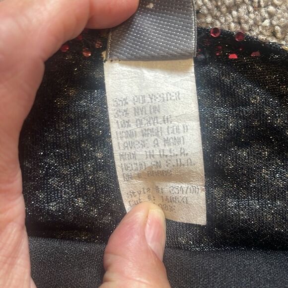 PIA sequined rainbow halter top size L - Picture 6 of 8